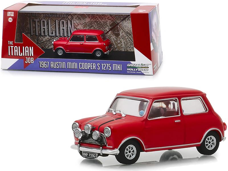 Check out this product 😍 1967 Austin Mini Cooper S 1275 MkI Red The Italian Job (1969) Movie 1/43... 😍 by Greenlight starting at $32.15. Show now 👉👉 shortlink.store/2H1pkdSQJ