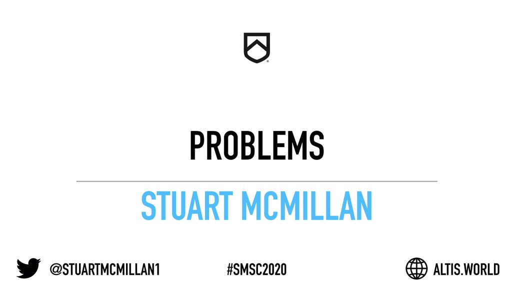Yesterday, I presented at  @MovementMiyagi’s  #SMSC2020. I spoke about problems - identifying them, analyzing them, & trialing management strategies. This process is similar whether it is coaches working with athletes, or a *new way of thinking* struggling to find acceptance