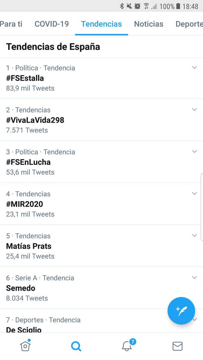 ¡VAMOS COMPAÑEROS! 💪🏻✊🏻
#2MIR2020 #FSEnLucha #FSEnLlamas #MIR2020conGARANTIAS #FSEstalla