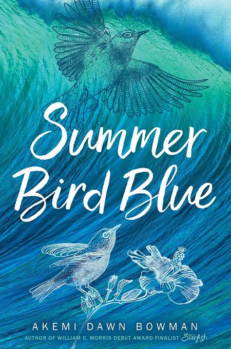  Day 17 Summer Bird Blue is a touching story that brought me to tears and also has a dreamy cover with my favorite colors! #AsianHeritageMonth  