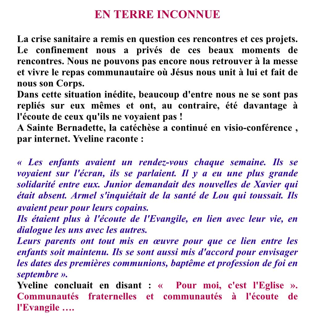 ParoisseR's tweet photo. 6ème dimanche de Pâques. https://t.co/rfm8FqVUFk