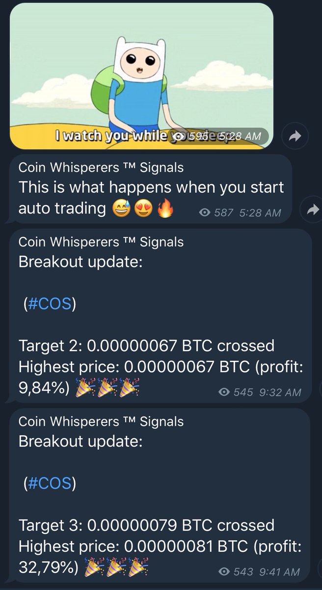 CryptoInfo_2017's tweet photo. #COS @contentosio $Cos #btc
30% plus slammed in twice!
As usual another Crypto Info the #AltSlayer Signal crushes Targets!
#ProfitTrading #Binance #CT #Crypto #CryptoTrading #AutoTrader @CoinWhisperers https://t.co/8nl0B2E0d6