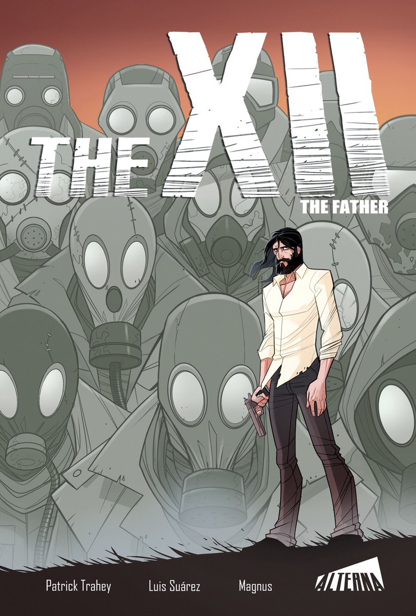 PatrickTrahey's tweet photo. With a new arc of #TheXII coming up from @ALTERNACOMICS, now is the time to check out the first 5 issues. I have plenty of copies available through my online shop that I’ll ship signed.

https://t.co/HpyonqjhOL

@TheXII_Comic https://t.co/2o67wGafR9