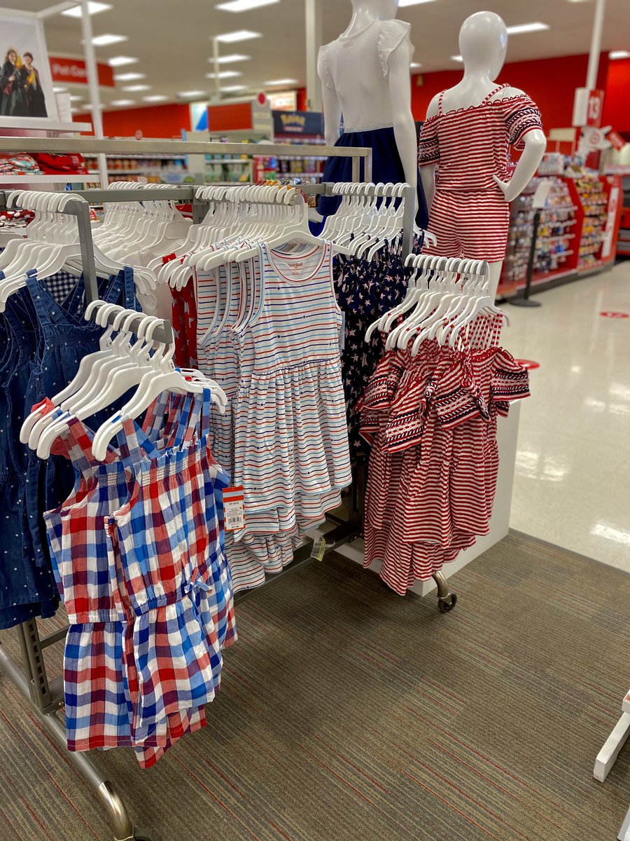KrissiValentin's tweet photo. It’s been awhile but I’m back!  Head into #TargetMilford for all your girls Red, White &amp; Blue ! Ready for Memorial Day !!! @KatieMcG2180 @EmilyF_T1281 @laobrien924 @Djoumbarry https://t.co/sDEpyFnbM7