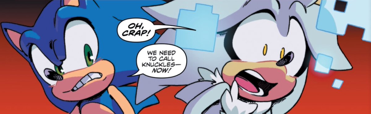 Silver is the first character to say the word, "crap" in the IDW comic series.