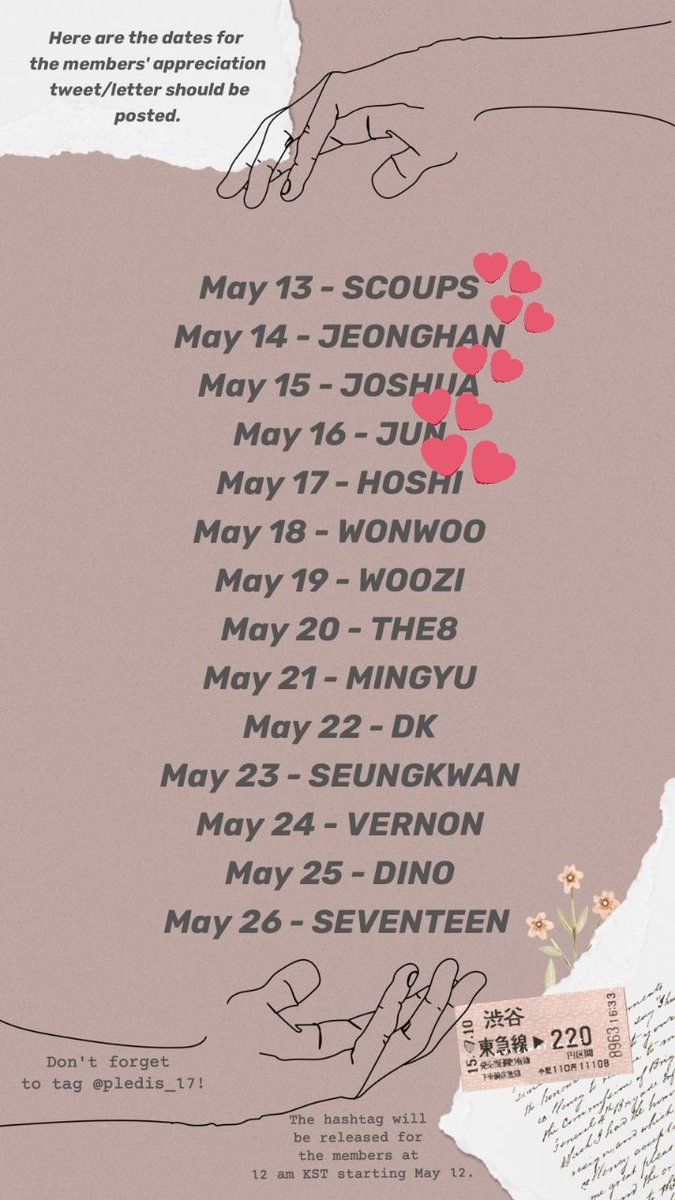 2020.05.17I almost forgot today's agenda But we are down to single digit!Just 9 days to go to our precious anniversary with the boys @pledis_17  #세븐틴  #SEVENTEEN