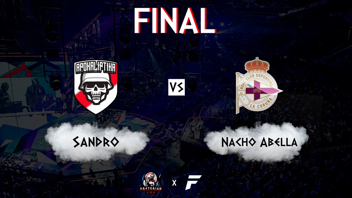 PretorianEsport's tweet photo. Esta tarde tendremos el partido de la #copapretorian
Los dos finalistas pelearán por el primer puesto de una copa emocionante 

@sandrolm_ ⚽️🆚⚽️@NachoAbella 

Podréis seguir la final aquí 
🕰18:00
📺https://t.co/vepZvJxRCp
🎙@JtiRadioTV @BrokerFifa https://t.co/xmq1OFAjf9