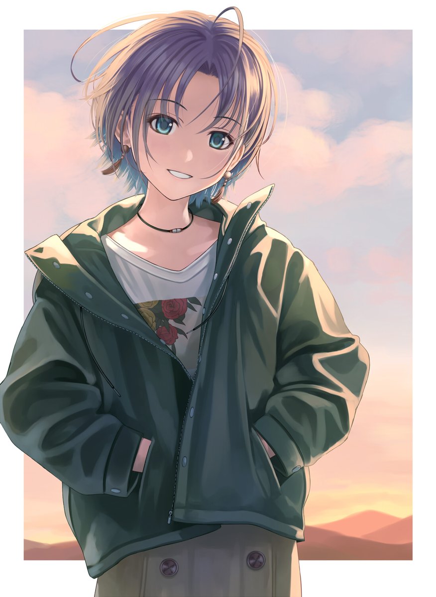 ねこぷち 夕暮れ 浅倉透 ねこぷち 夕暮れ 浅倉透