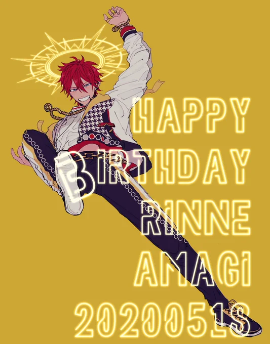 おめでとう!
#天城燐音誕生祭2020 