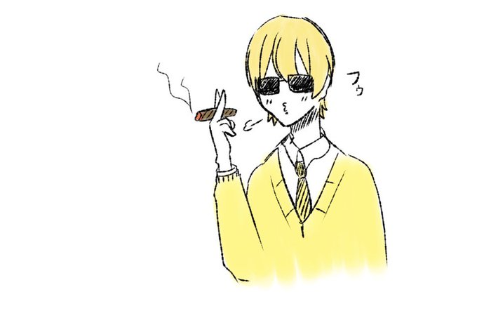 葉巻のtwitterイラスト検索結果