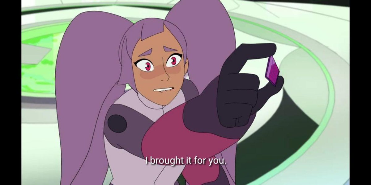 Entrapta was looking for Hordak all along once Prime invaded Etheria. We know this because she retrieves the LUVD crystal and shows it to a clone in hopes it might be Hordak.