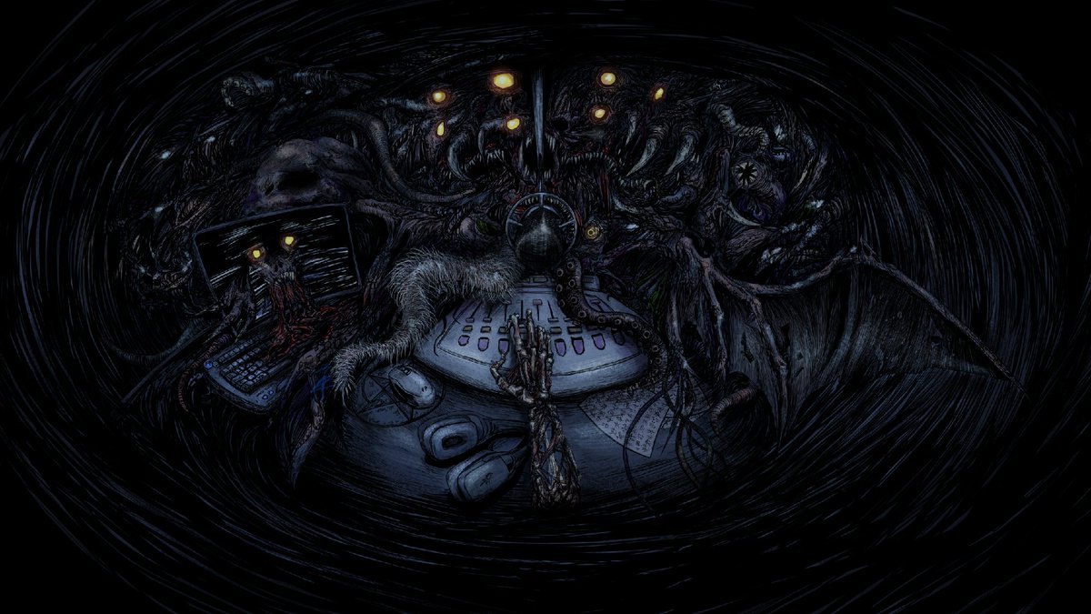 Ilustración para banner del canal de <a href="/FrecParanormal/">Frecuencia Paranormal</a>!

#ink #illustration #banner #creatures