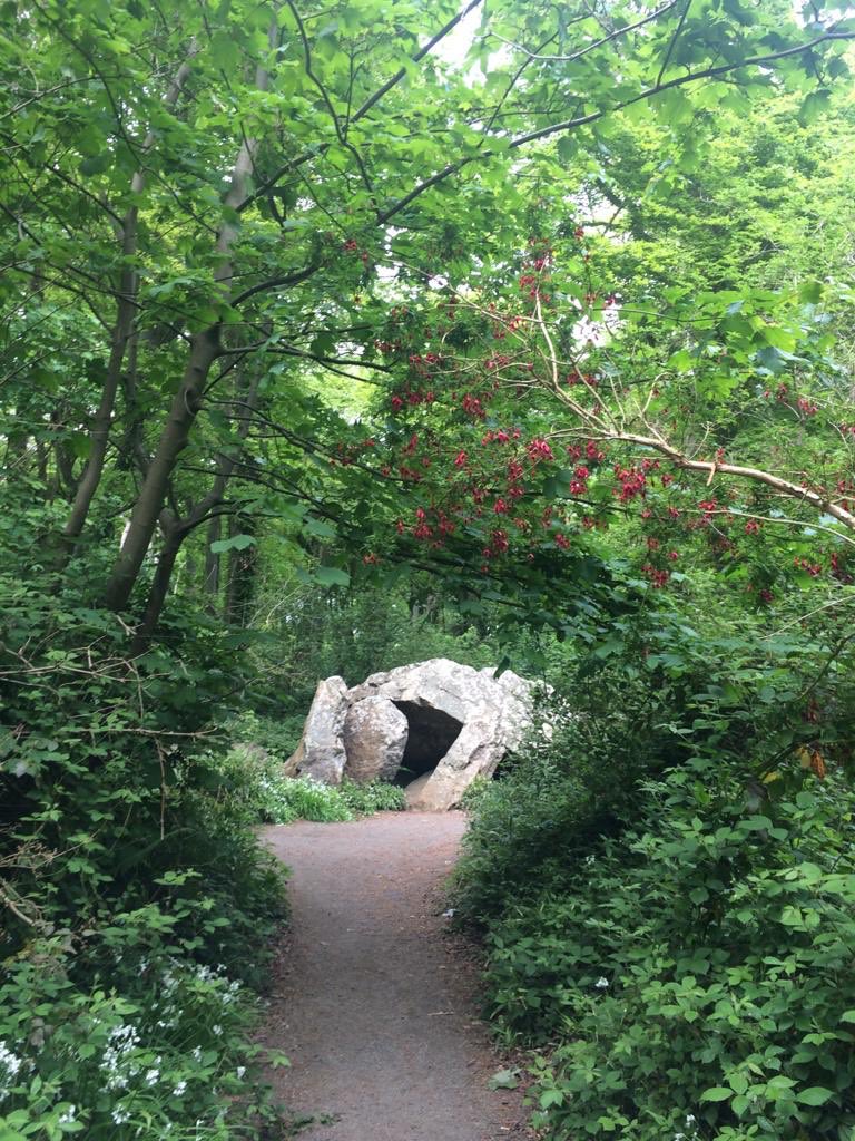 Then on to the hidden treasures from ancient times, the fallen dolmen which I always happen upon but cannot find first off, hidden as it is amongst the winding paths. (10)