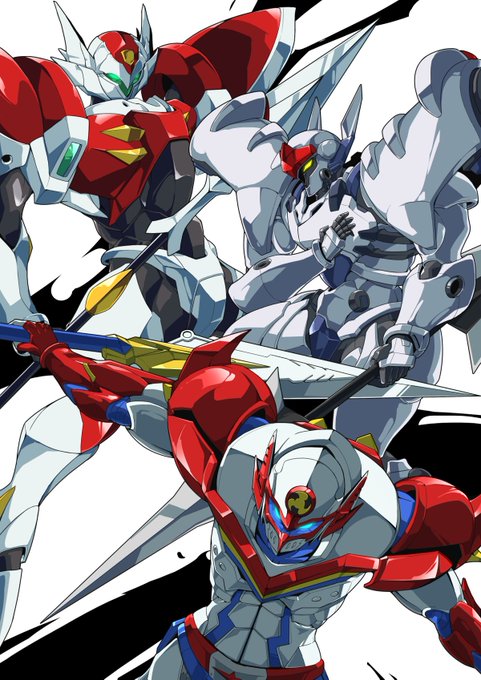 #自分の絵柄でテッカマンブレードを描く ハイ!テッカッマンとオーガンものっけちゃう! 