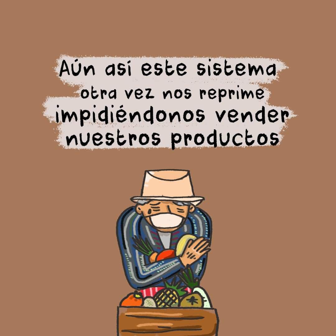 festivalesgt's tweet photo. Apoyamos a las demandas justas de las y los campesinos, porque todos los días nos ponen las verduras y frutas sobre nuestra mesa.
Ilustraciones: Laura Morales y Mujeres de Iximulew. 
#ResistenciaComunitaria
#COVID19gt https://t.co/6Xzojx2QdQ
