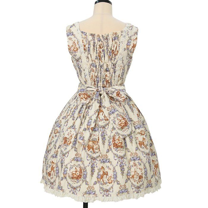 Wunderweltworld's tweet photo. New in stock 👀 Innocent World 💛 Forest Animasl Torchon Lace JSK 💛 https://t.co/N4oNuXSOR1 #wunderwelt #lolitafashion #innocentworld #classiclolita https://t.co/EINPUL1S9k