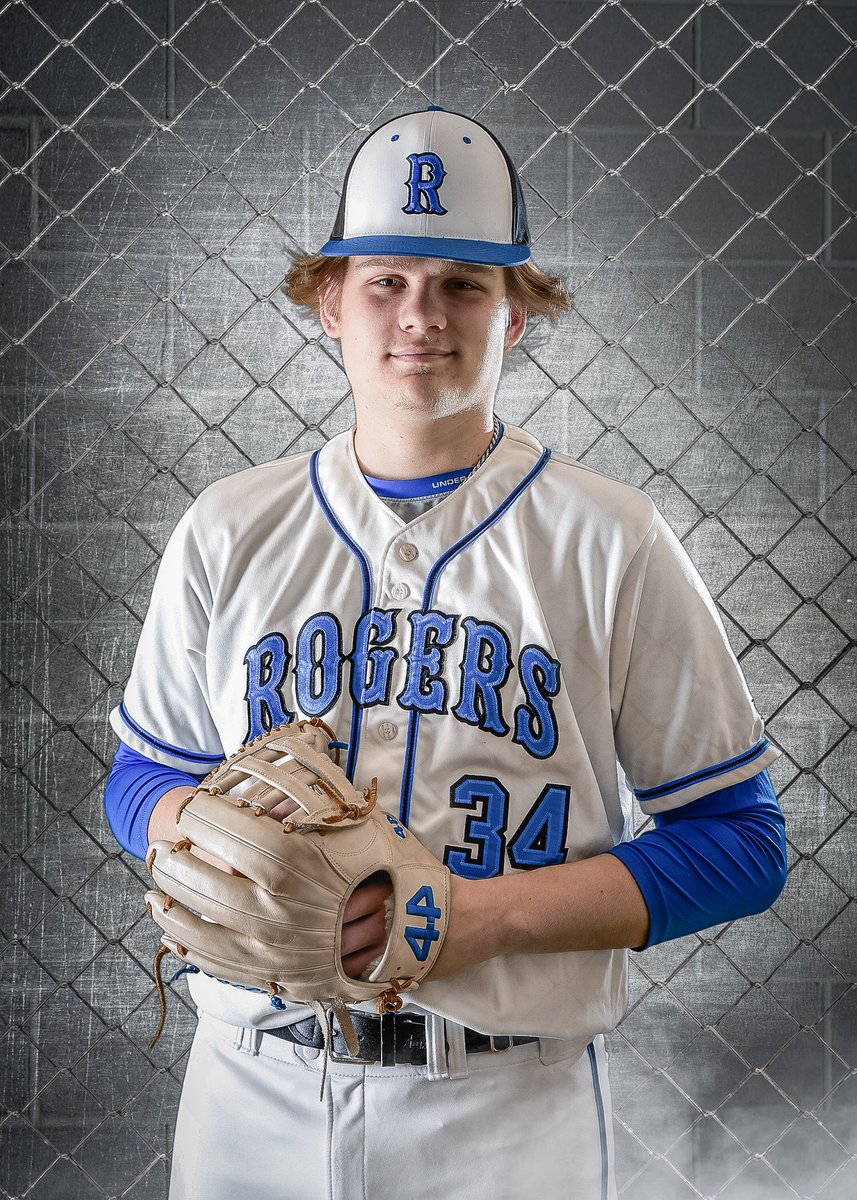 BaseballRoyals's tweet photo. Batting cleanup, 1B #34 Logan Kimbler!

Versatile.  Powerful swing.  1B scoop machine.  Contributor on the mound and behind the plate.  Was poised for a breakout season.  

Triple Crown leadership:
Classroom, Dugout, Community.
Keeper of the game ⚾️ 

Thank you, @kimbro_13! https://t.co/o9b0BL50aa