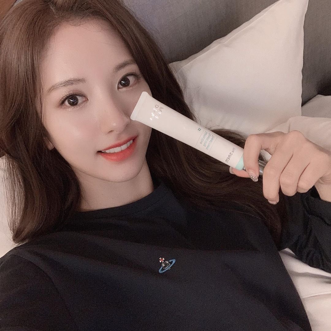 190518 #보나 인스타그램
해외스케쥴에도 꼭꼭 #더샘#thesaem#더마플랜 🌿🌿