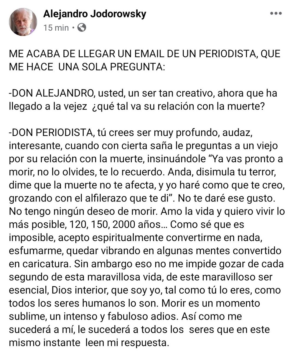 Alejandro Jodorowsky tweet media