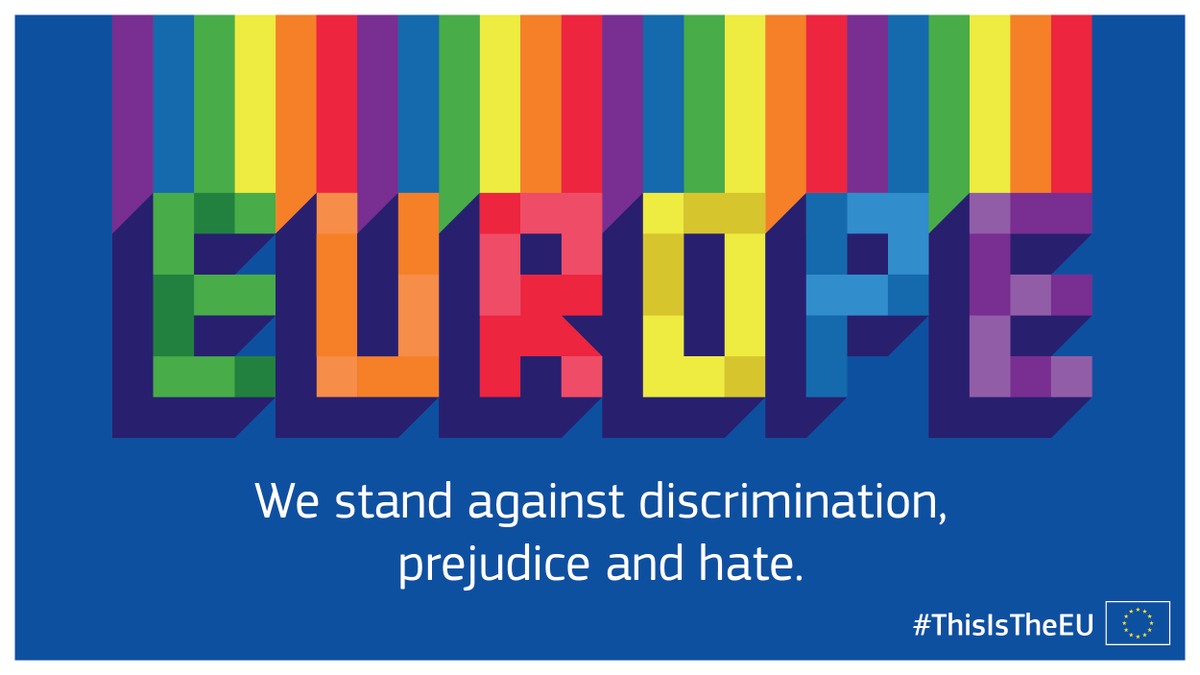 In the EU, you are free to love whom you choose and be your authentic self.

Now that’s something to be proud of.

#IDAHOT #EU4LGBTI