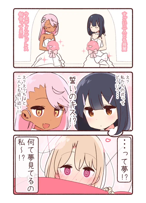 不思議な夢を見たイリヤさん 