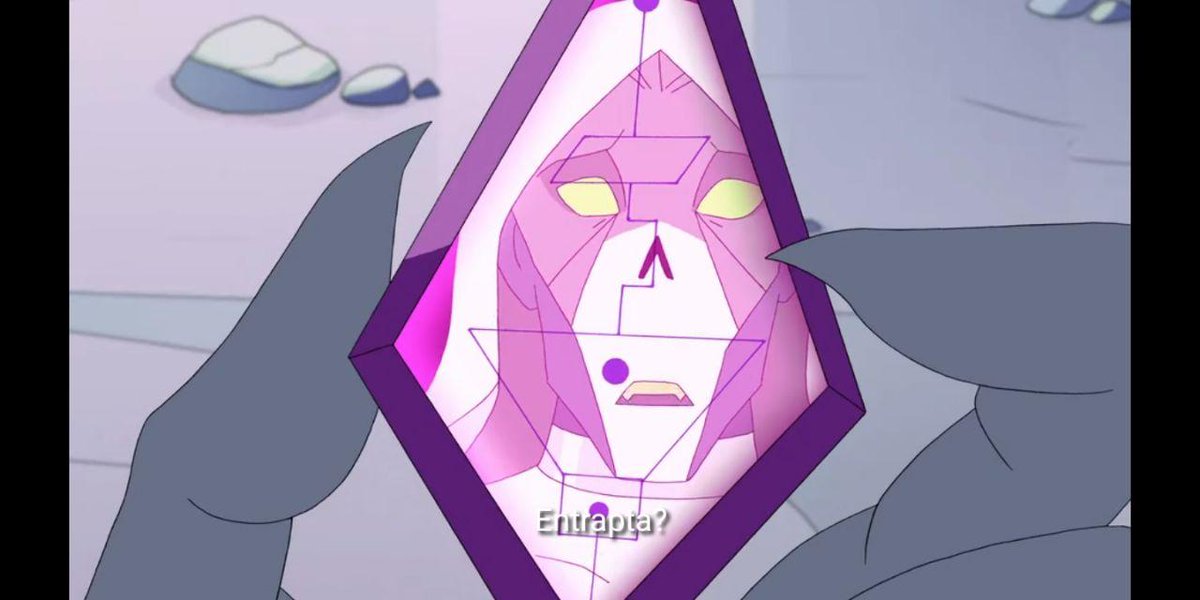 And that crystal is not an Easter egg, it is a plot device and a leitmotiv for these characters. It represents their connection and their love. It's what makes Hordak remember his feelings for Entrapta even when they are apart, even when his memory is erased TWICE!
