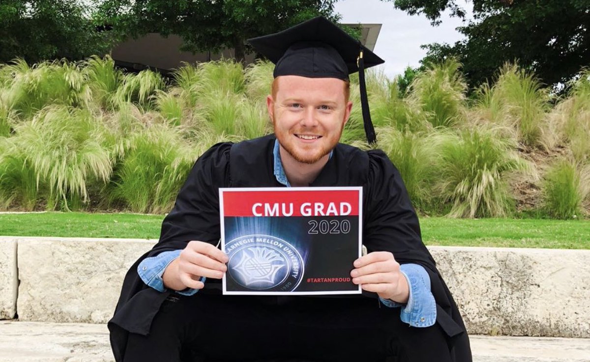 CarnegieMellon's tweet photo. Congratulations, Class of 2020! #CMUgrad https://t.co/onW9TgurlT