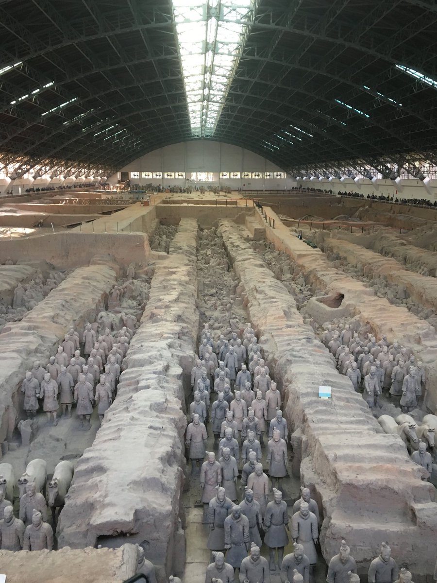 NobleAndHitsch's tweet photo. A few years back, I had the amazing opportunity to visit the terracotta army in Xi’an (China).⠀
Qin Shi Huang (the first emperor of China) had them made to be protected in his afterlife.
And what would you want to be your legacy? #HK #Passion #happytimes #xian #history #legacy https://t.co/UuHXtTHUPW