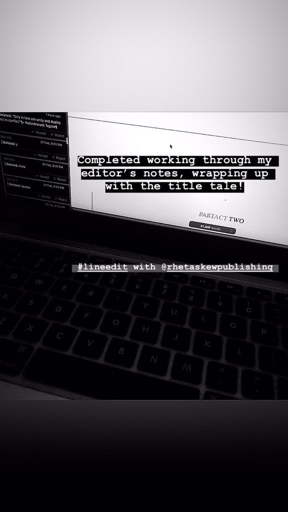 adwaita_one's tweet photo. More memories from round one wrap up of line edit. Book upcoming—Seven short stories; Sci-Fi-Fantasy.
@RhetoricAskew ✍🏻👨🏻💻🖤🖤
#writing #WritingCommunity #authorlife #author #sff #life #love #quantumphysics #Apocalypse #magicreal #scifi #fantasy #mindfulness #Mentalhealth #book https://t.co/z5WkJvcBhr