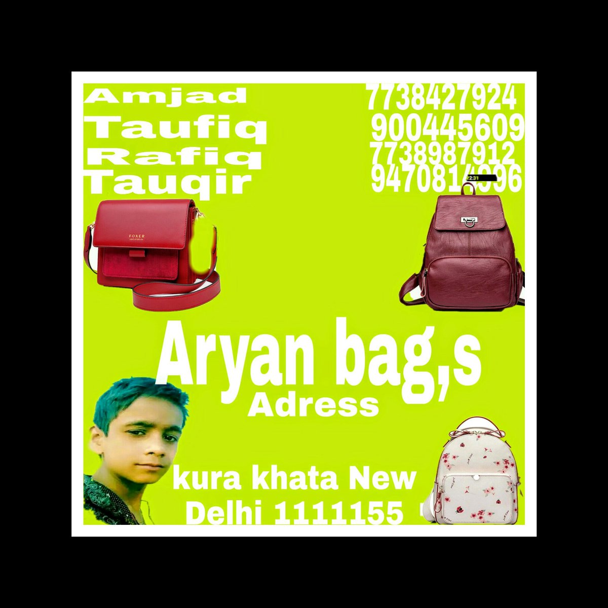 We make best bags from it here.