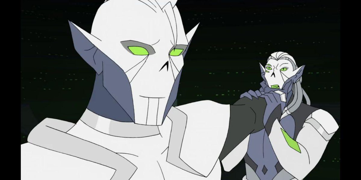 Hordak stood up against Prime, his creator and abuser, to protect Entrapta. He claimed his name back, his right to have a life of his own, a friend, a person he loves!
