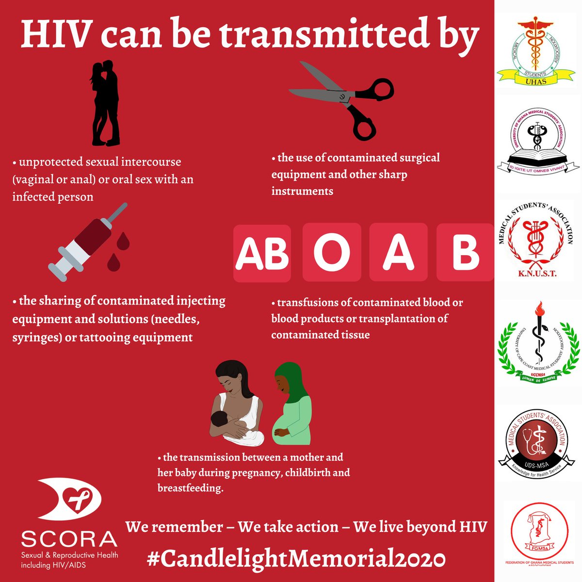 udsmsagh's tweet photo. We remember – We take action – We live beyond HIV.

The International AIDS Candlelight Memorial is a time for all of us to remember the many lives lost to AIDS. This year COVID 19 has prevented us from having our traditional public gathering.

#candlelightmemorial2020 https://t.co/ijrXncSFbQ