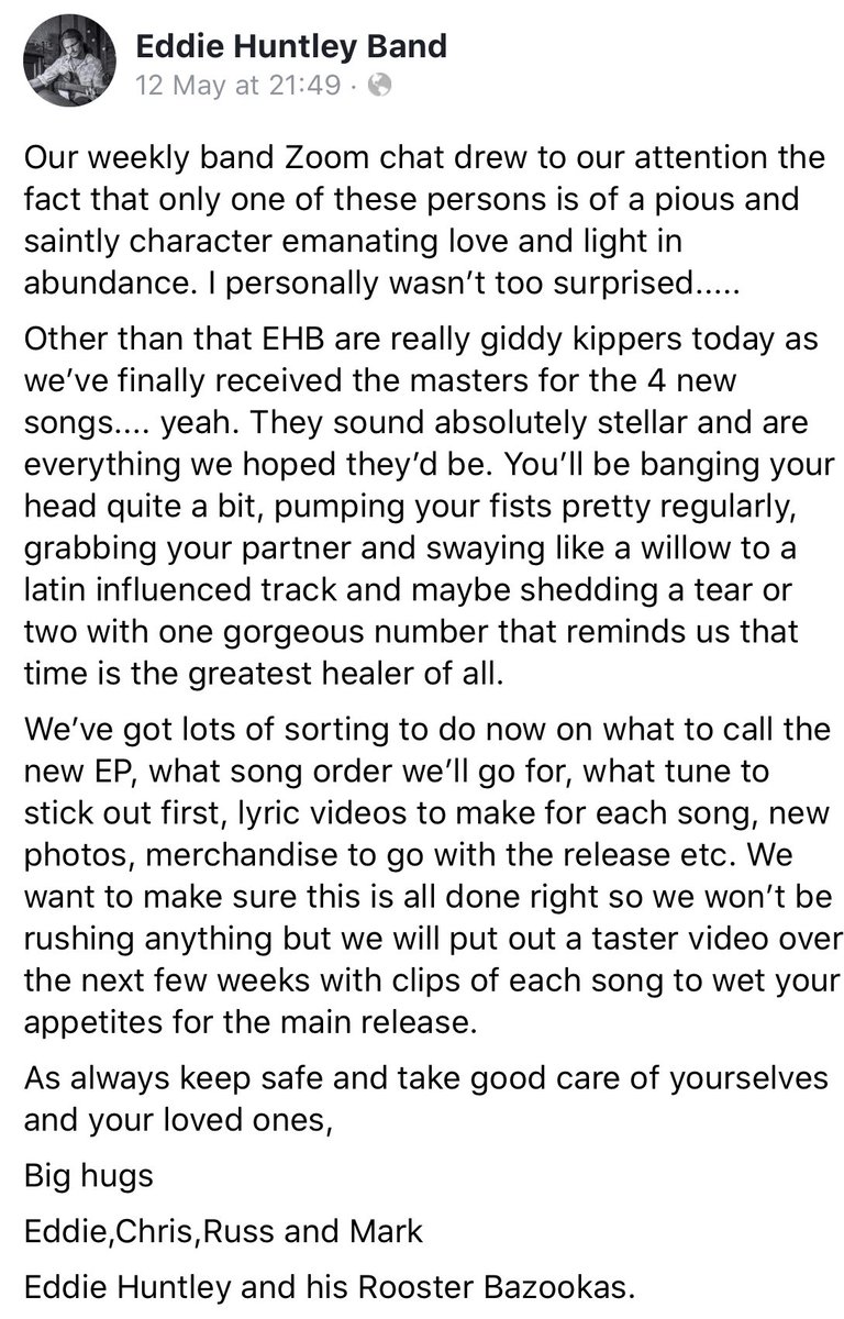 Eddie Huntley Band (@bandhuntley) on Twitter photo 