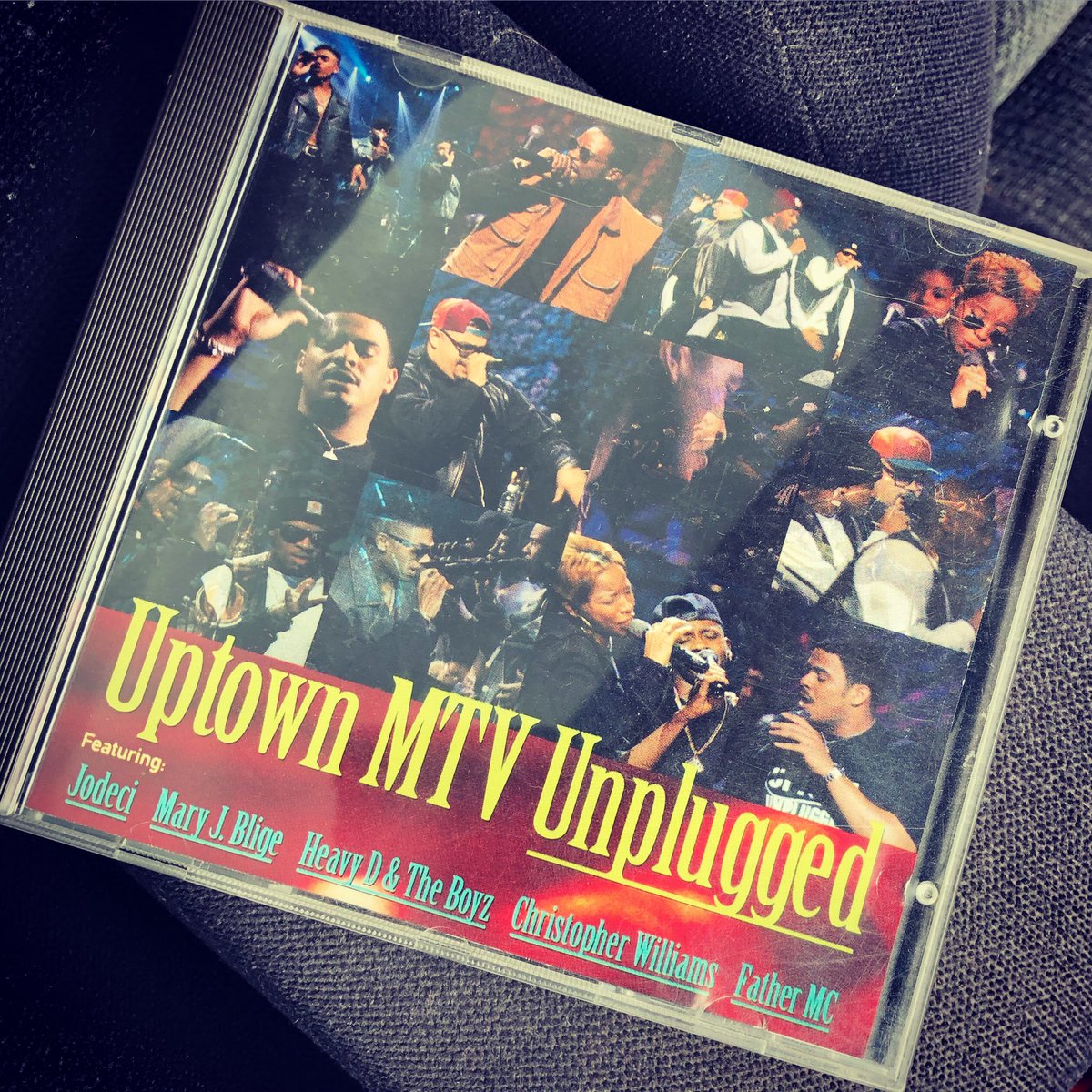 Jit_Chauhan's tweet photo. Finally purchased - Uptown MTV Unplugged 1993 🎤🎼🔊🔥😍 🕺🏽#SwingMob #Jodeci #HeavyD #ChristopherWilliams #MaryJBlige #FatherMC #RIPAndreHarrell https://t.co/EyypxREJBE