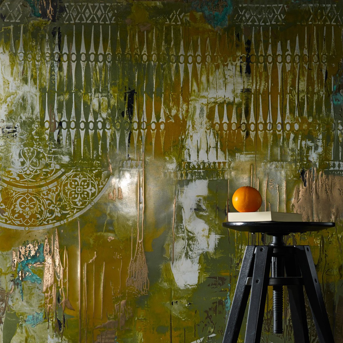 NovacolorT's tweet photo. Metalik ile mineral ürünlerimizi beraber kullanarak duvarlarınızı sanatsal birer tablo'ya dönüştürüyoruz..
#novacolorturkey #navdecor #novacolor #metallofuso #calcecruda #stencil #evdekorasyonu #interiordesign #interior #decoration #architecture #dekorasyon #italyanboya #evdekoru https://t.co/kAxrfGlLnu