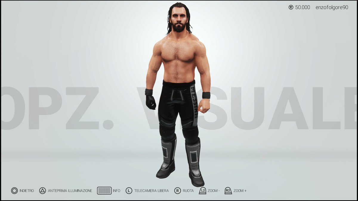 enzoanimal90's tweet photo. Monday Night Messiah, Seth Rollins uploaded. It’s a great collab with @NickBreakerNCO , how have to tank very much for help, suggestion and master tweaks. Of course he had #CustomNips 😜.
Search for #ENZOFOLGORE90 #NICKBREAKER.
#PS4 https://t.co/HHP8kWTnMt