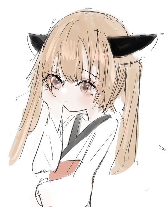 他の人の絵を参考にしつつ塗りを練習する
#東北きりたん
#イラスト 