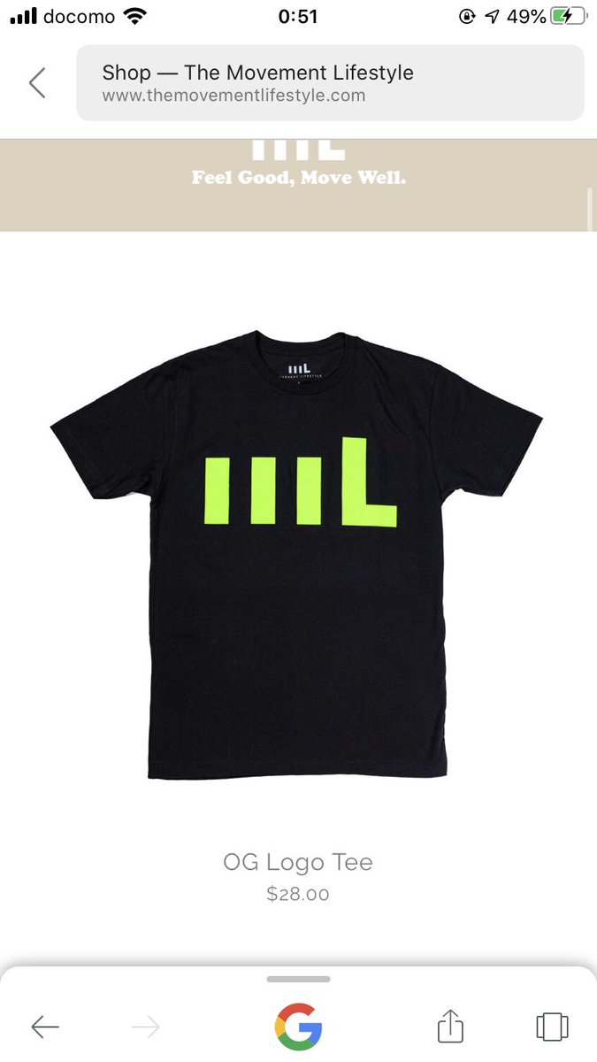 シッキンの皆さんが着てるムーブメントライフスタイルのTシャツが