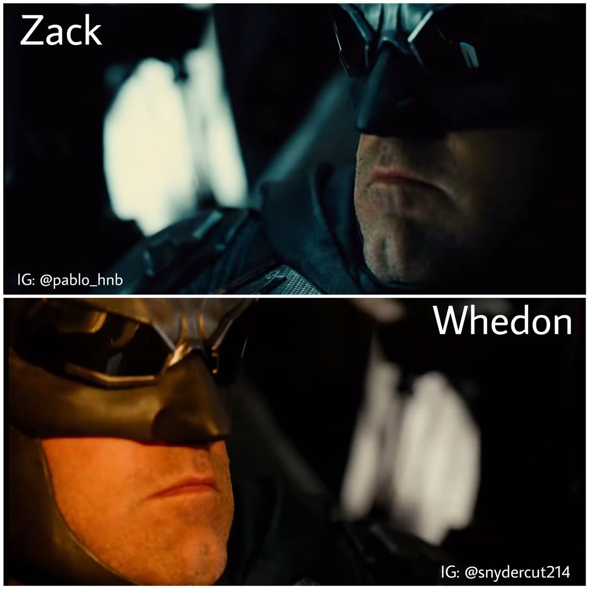 . @BenAffleck  @300StuntMan are Batman  #ReleaseTheSnyderCut  #ZackSnydersJusticeLeague