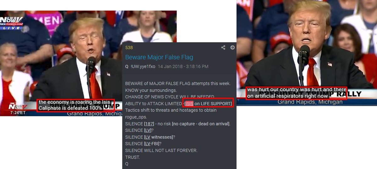 Which brings us to the Caliphate & how its on Life Support. Almost like they would need a ventilator. What countries are in need of ventilators? How many countries are fighting those that are on 'life support'?Qanon united in battle (with their faith in Christ)Follow HUMA