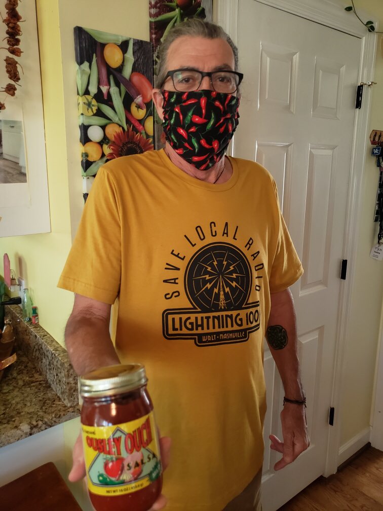danbuckley's tweet photo. Thank you for your support of @Lightning100 @OusleyOuch You make the best salsa I’ve ever had. Grateful for all you do! https://t.co/fqucfQNjyL
