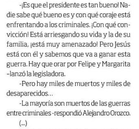 Felipe Calderón Hinojosa (FeCal) pudo engañar a unos cuantos y a sí mismo con la supuesta 'guerra contra las drogas', pero la verdad cada día sale a flote.
No se puede tapar al sol con un dedo, menos con las manos ensangrentadas.

#FelipeElObscuro
#NarcoPresidenteSatanico