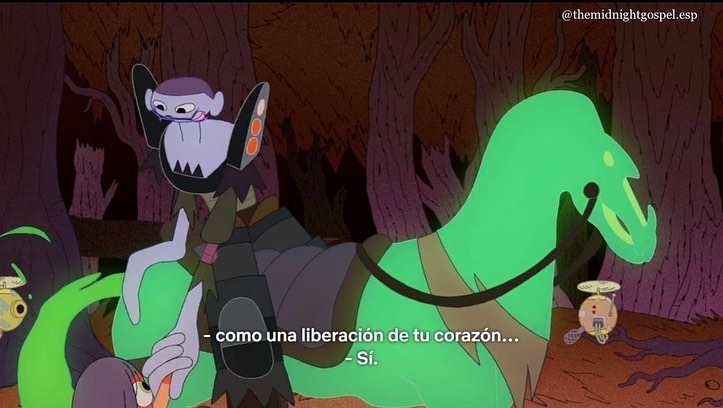 The Midnight Gospel Español tweet media