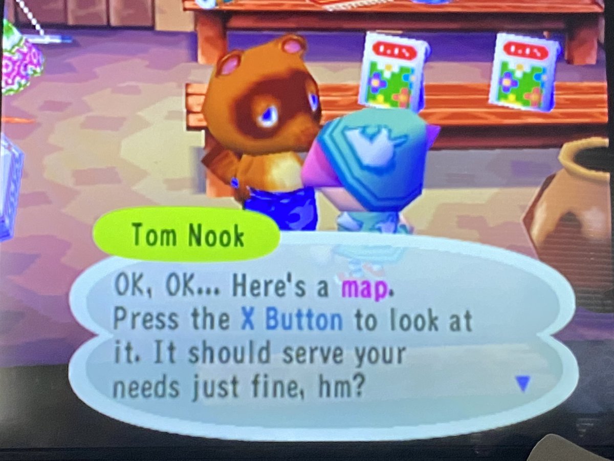 Money earned: 230 bells. YES TOM NOOK, IT IS TOO HARD. Can I ok boomer Tom Nook? He did give me the map tho