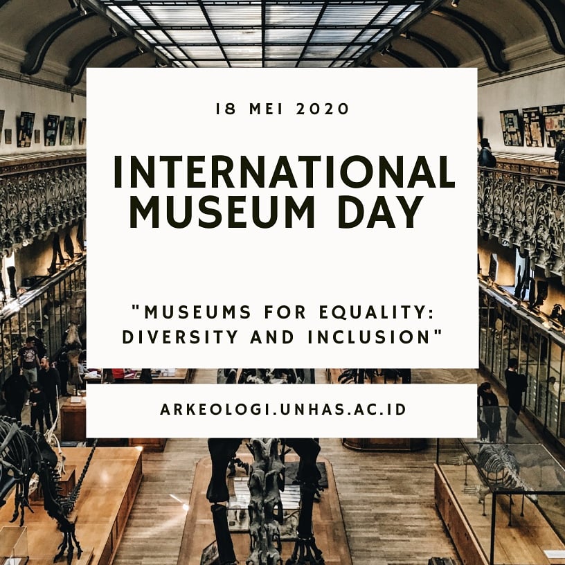 arkeolog_unhas's tweet photo. Walaupun saat ini museum sementara ditutup karena adanya wabah pandemic Covid 19, kita tetap dapat merayakan hari museum internasional, hari ini dengan mengunjungi museum secara virtual.
#HMI2020 #IMD2020 #MuseumVirtual https://t.co/YbyhJgEThg