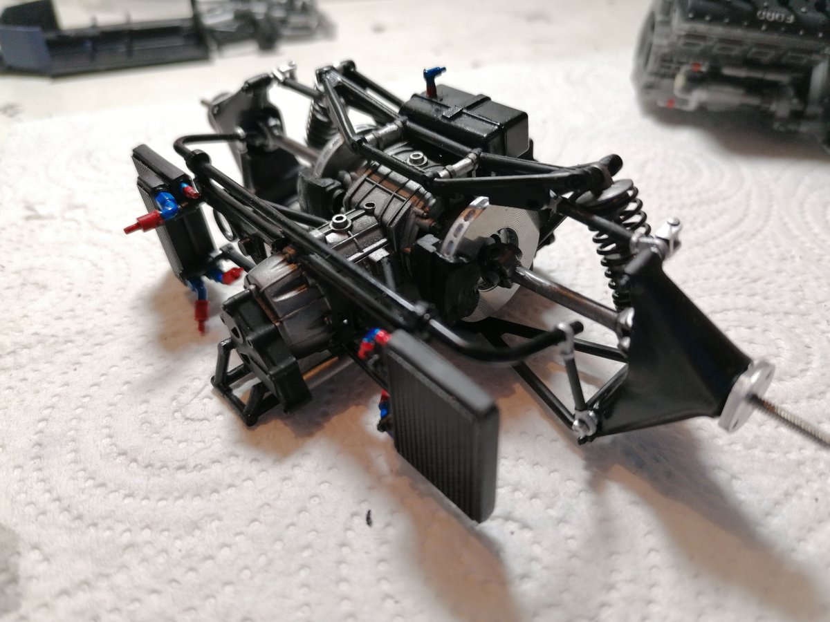 ModelWards's tweet photo. Tamiya 1/12 Mclaren M23 commission project update. #tamiya #scalemodel #mclaren #m23 #f1 #zeropaints #topstudio https://t.co/rIGPUYgSFO
