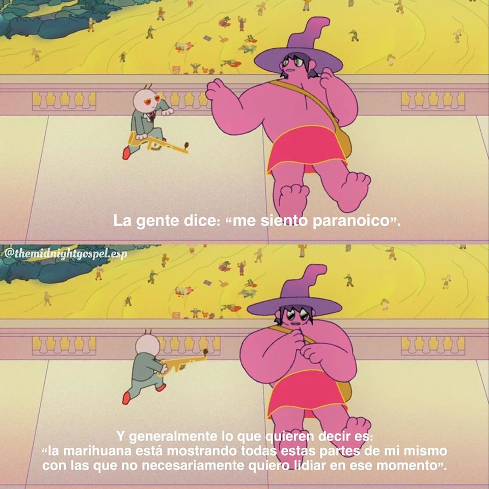 The Midnight Gospel Español tweet media