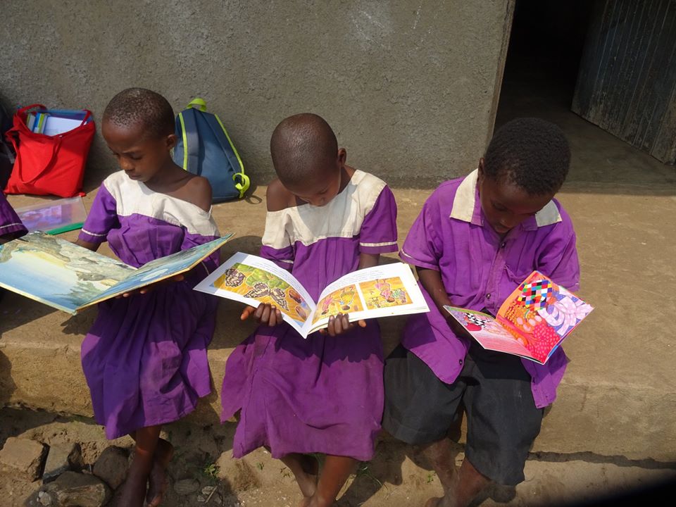 On #NCDUK2020, we look back on the last mission trip to Rukungiri, to share the POSITIVE difference our volunteers can make to children #joyofreading #shareabook #educationforall #elmertheelephant