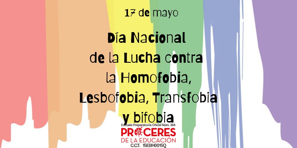 EscolarPro's tweet photo. 🌈La EPO 364 "Próceres de la Educación" siempre será un espacio abierto a la #diversidad. La lucha por  tus derechos, también es nuestra.🌈  #DiaInternacionalContraLaHomofobia https://t.co/d91IXZ5avl