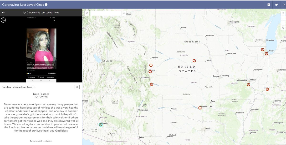 COVID19 Vaccine and Memorial Maps tweet media